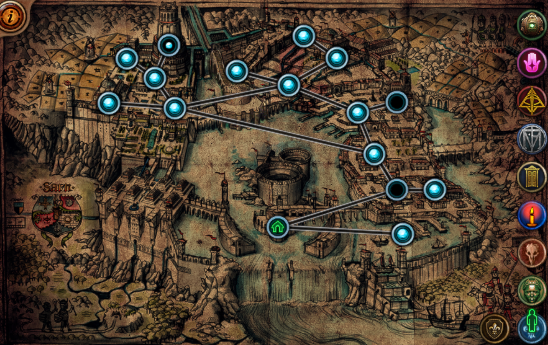 Act 3 route map