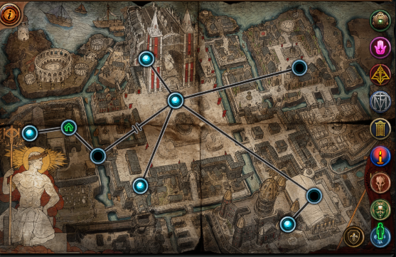 Act 5 route map