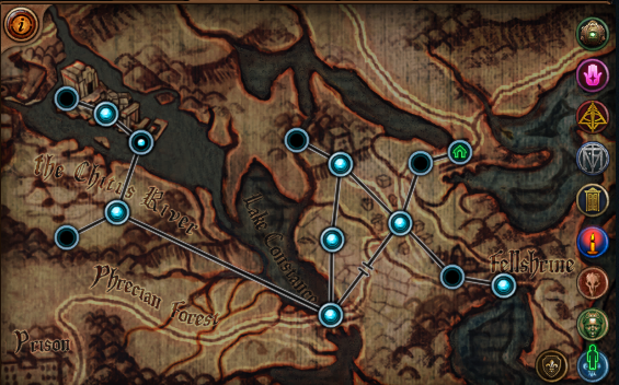 Act 7 route map