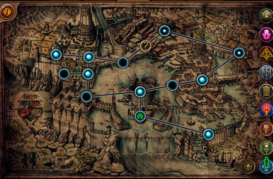 Act 8 route map