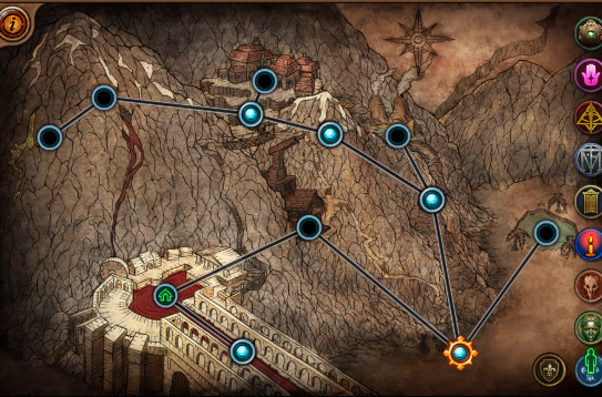 Act 9 route map
